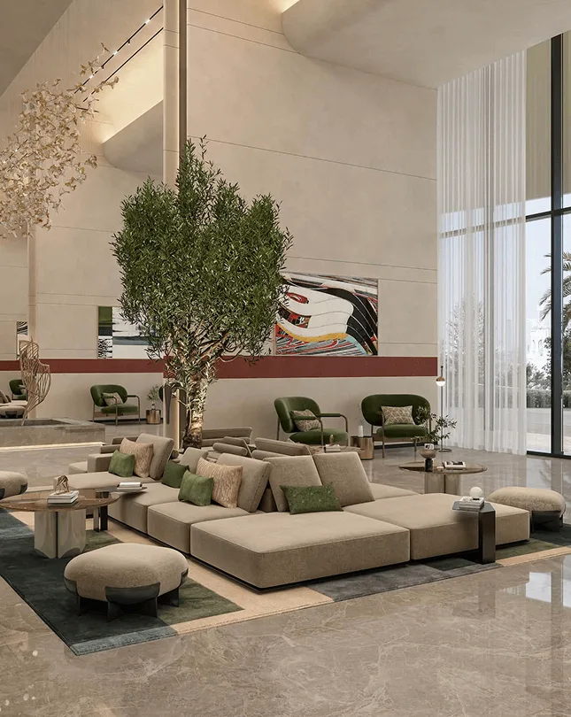 Lobby lounge