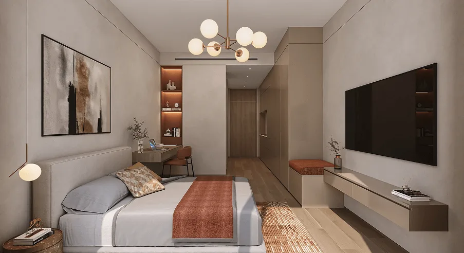 Studio bedroom