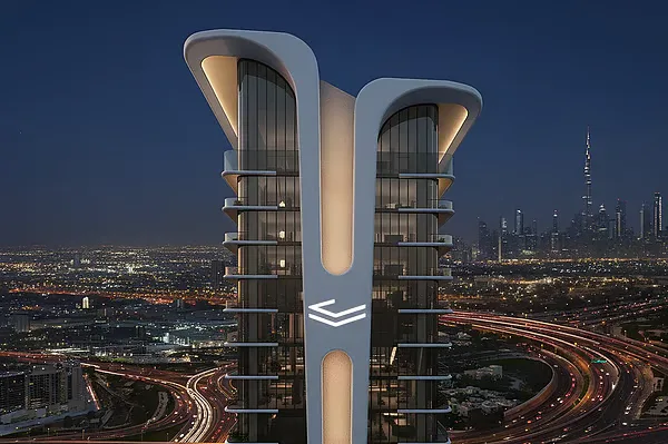 Tower at night